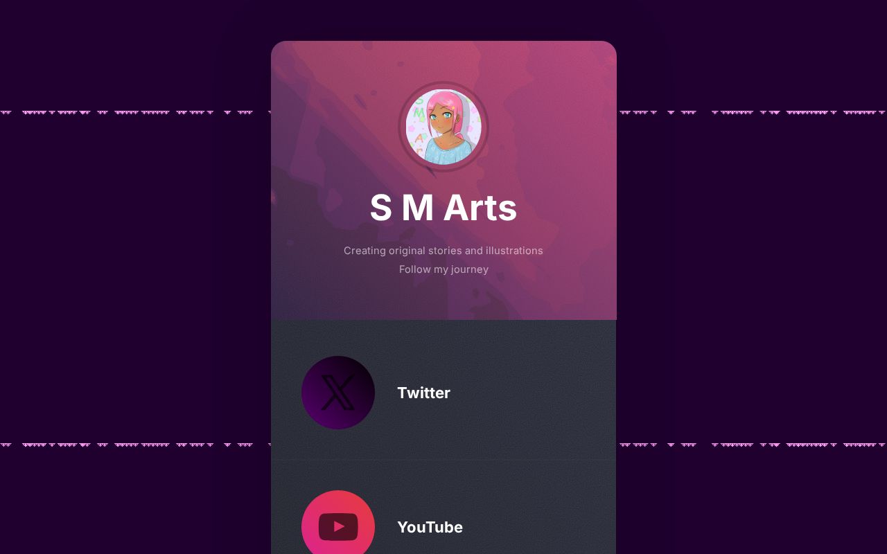 Carrd profile picture for @smarts